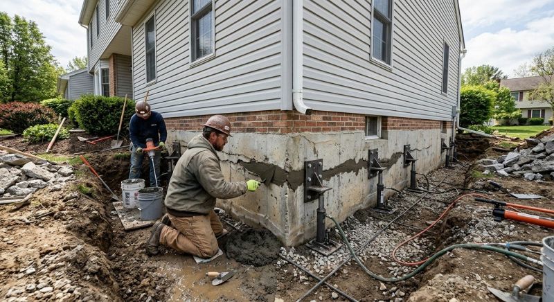 Basement Foundation Repair in Collier County, FL
