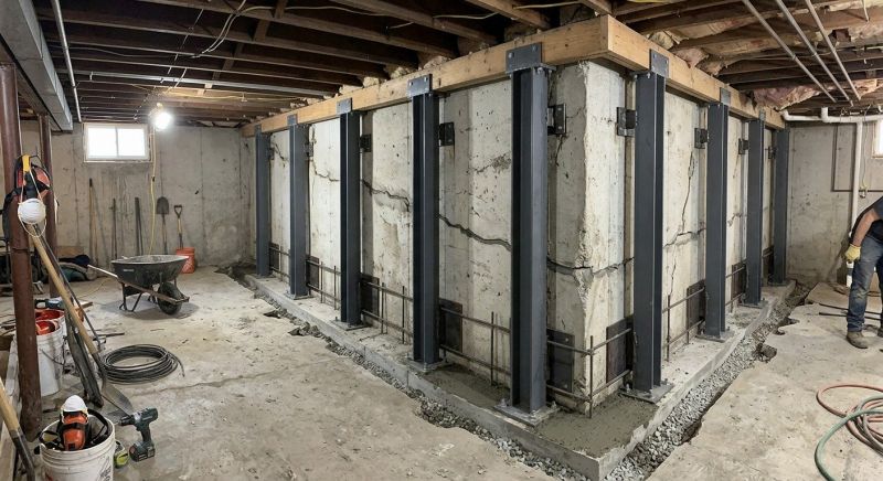 Basement Stabilization in Bonita Springs, FL