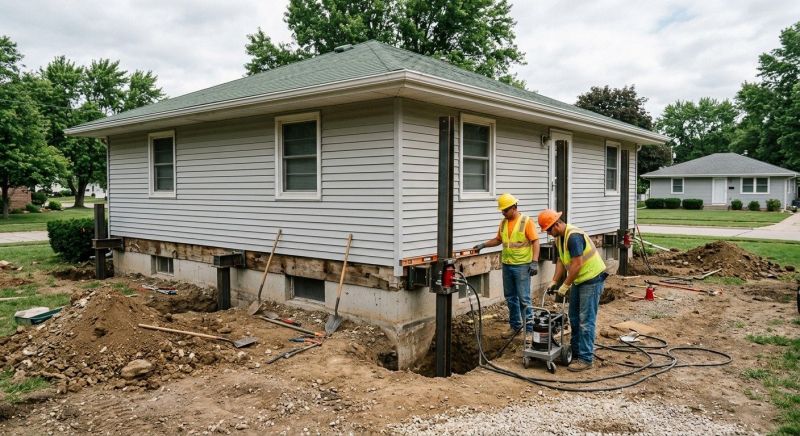 Concrete Foundation Leveling in Lee County, FL