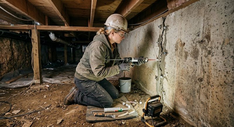 Crawlspace Foundation Repair in Estero, FL
