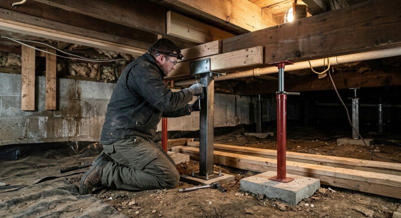 Crawlspace Structural Repair in Bonita Springs, FL