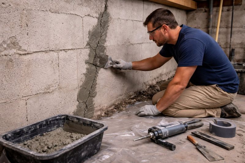 Foundation Crack Repair in Cape Coral, FL