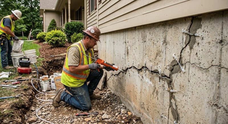 Foundation Cracks Repair in Bonita Springs, FL