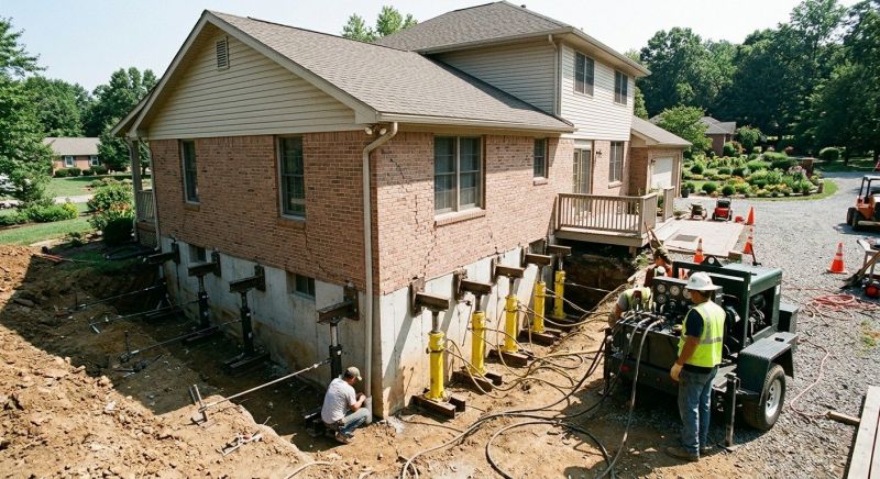 Foundation Jacking in Lehigh Acres, FL