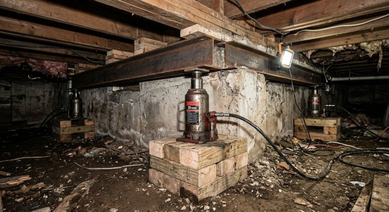 Foundation Jacking in Lehigh Acres, FL