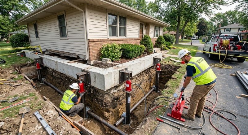 Foundation Jacking in Naples, FL