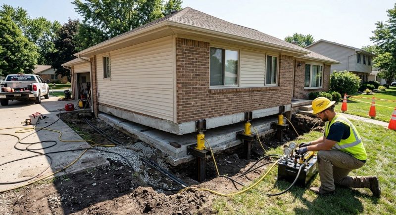 Foundation Lifting in North Fort Myers, FL