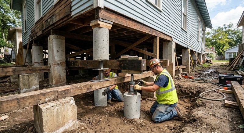 Foundation Pier Repair in Bonita Springs, FL