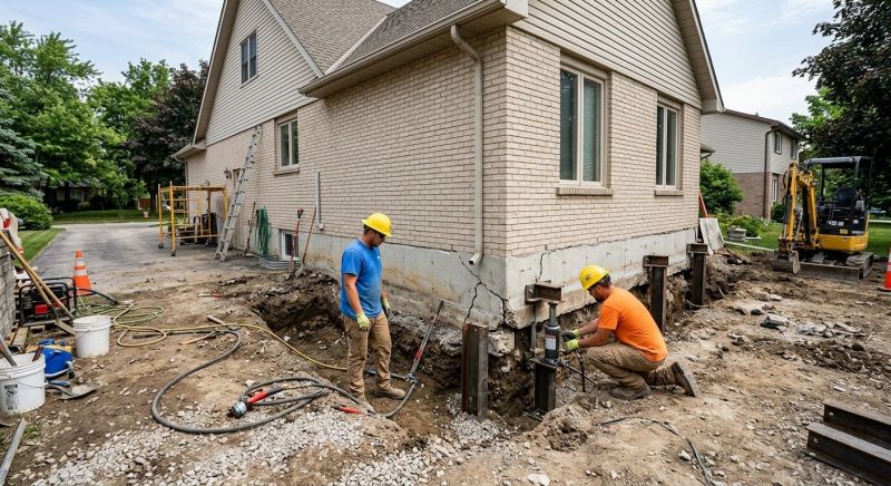 Helical Pile Installation in Bonita Springs, FL