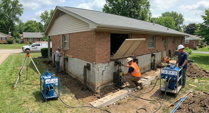 Home Foundation Leveling in Lehigh Acres, FL