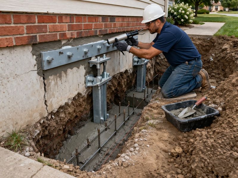 Home Foundation Repair in Alva, FL