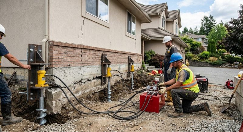 Sinking Foundation Lifting in Bonita Springs, FL