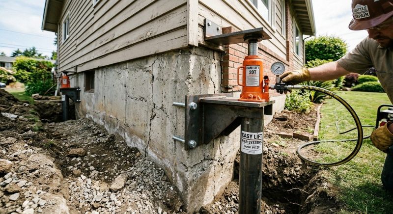 Sinking Foundation Lifting in Bonita Springs, FL