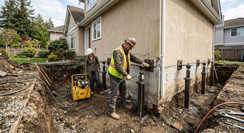 Sinking Foundation Repair in Cape Coral, FL
