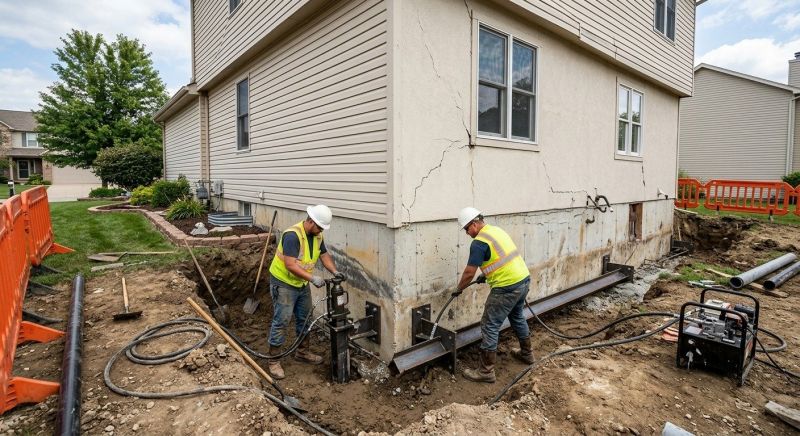 Sinking Foundation Repair in Cape Coral, FL