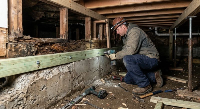 Sinking Foundation Repair in Cape Coral, FL