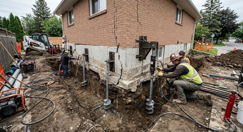 Sinking Foundation Repair in Collier County, FL