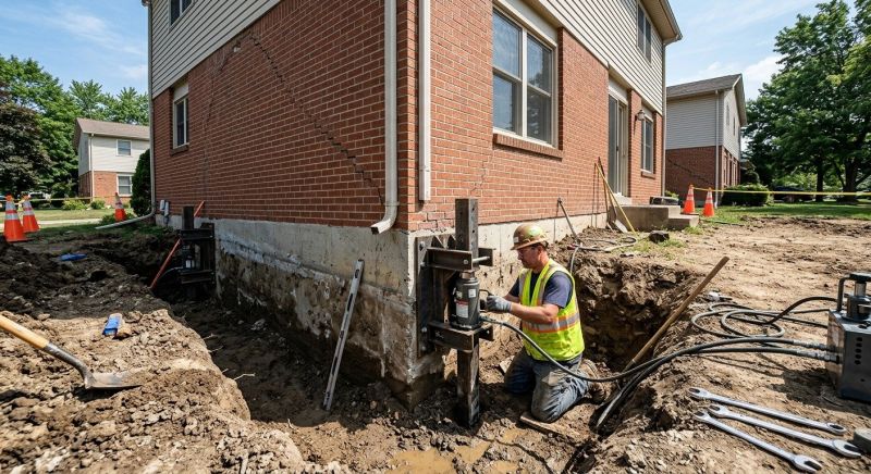 Sinking Foundation Repair in Estero, FL