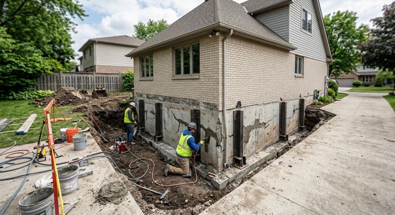 Sinking Foundation Repair in Estero, FL
