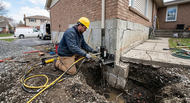 Sinking Foundation Repair in Naples, FL