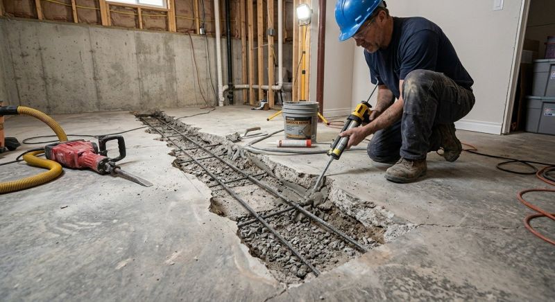 Slab Foundation Repair in Bonita Springs, FL